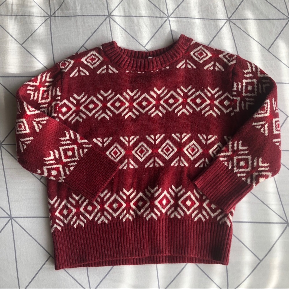 Cat & Jack Christmas sweater